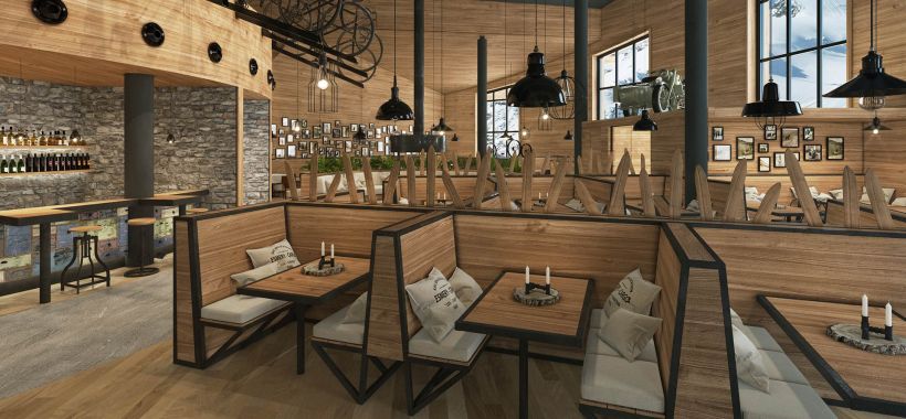 Das Restaurant: Sehr sehr stylisch!